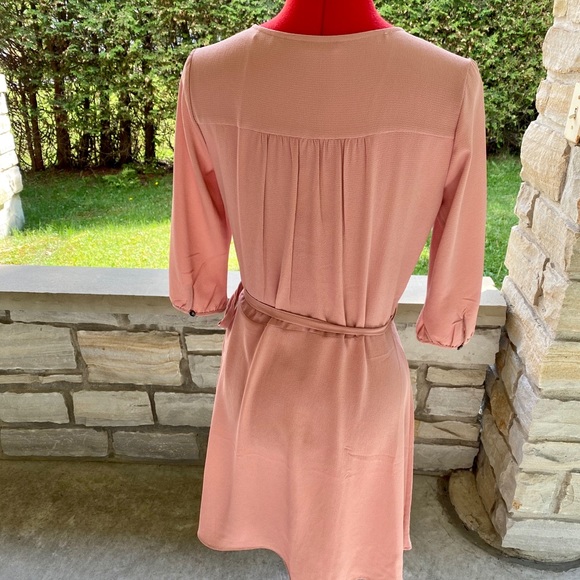 Pink wrap dress from Only. - Picture 3 of 7